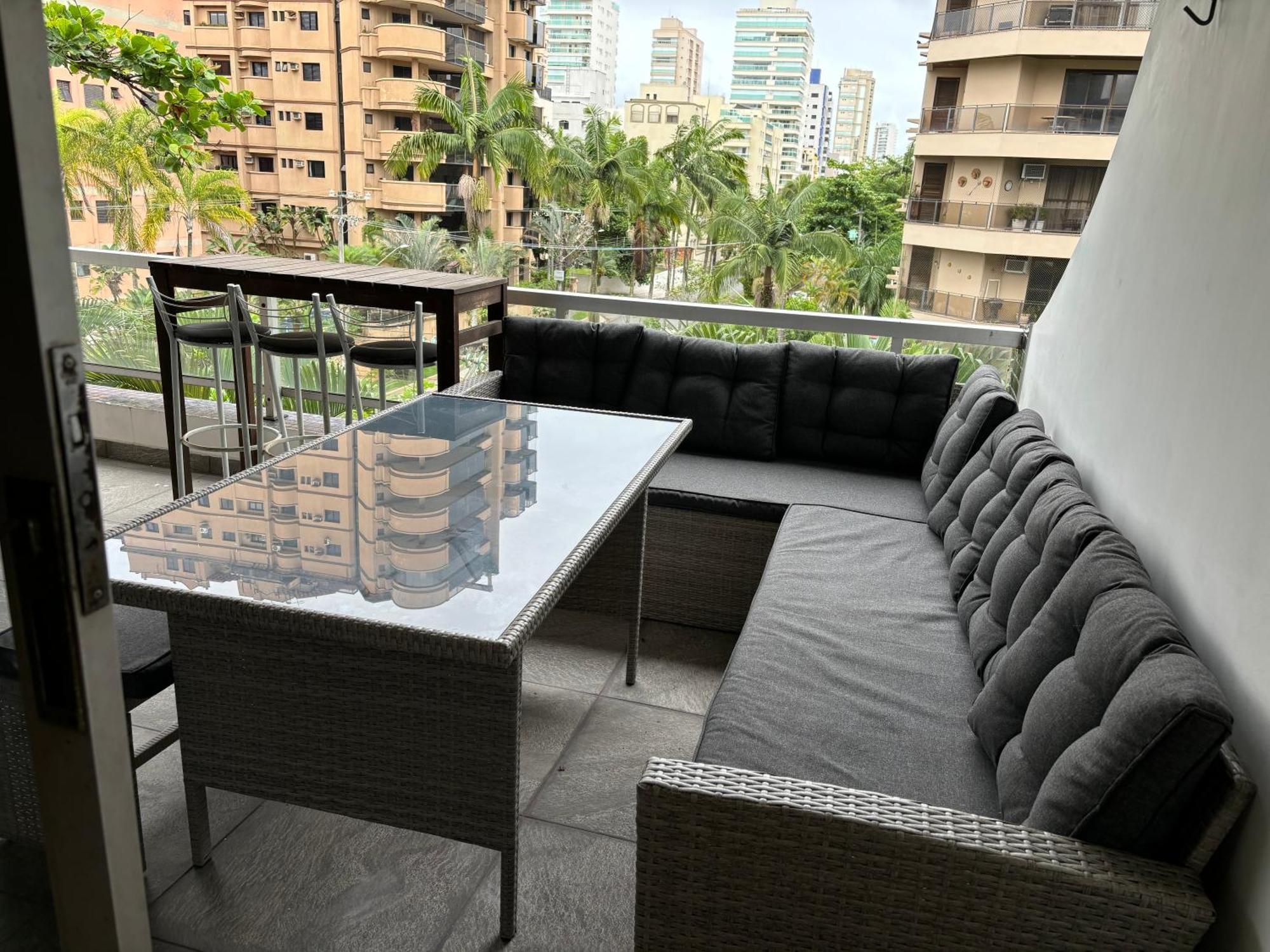 Apartamento Enseada Γκουαρούχα Εξωτερικό φωτογραφία
